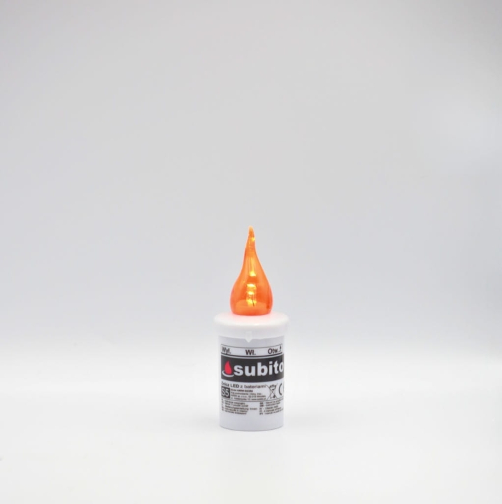 WKŁAD LED SUBITO S-5 NA BATERIE 1SZT RÓŻNE KOLORY DŁUGI CZAS ŚWIECENIA