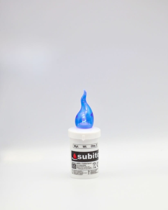 WKŁAD LED SUBITO S-5 NA BATERIE 1SZT RÓŻNE KOLORY DŁUGI CZAS ŚWIECENIA