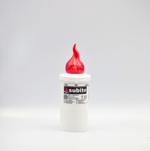 WKŁAD LED SUBITO S-6 NA BATERIE 1SZT RÓŻNE KOLORY DŁUGI CZAS ŚWIECENIA