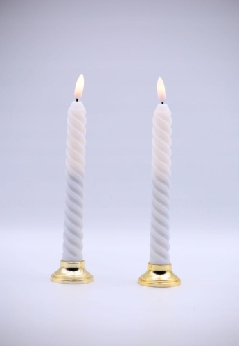 Świetna Dekoracja Zestaw 2 Świec Led Dekoracja Idealne do domu na prezent