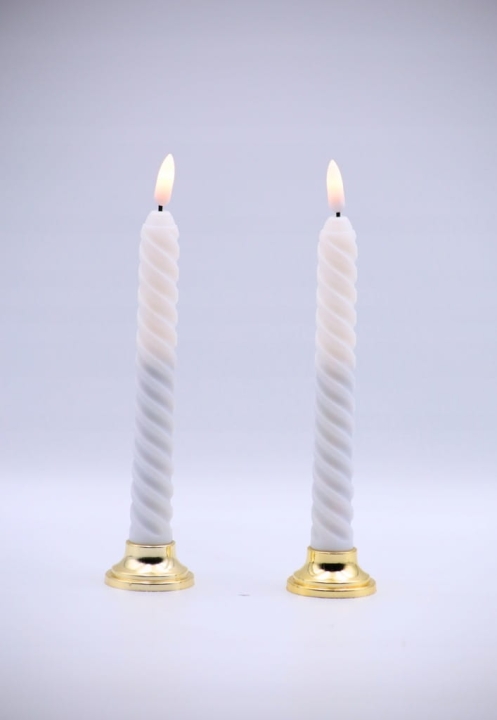 Świetna Dekoracja Zestaw 2 Świec Led Dekoracja Idealne do domu na prezent