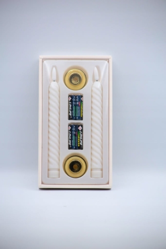 Świetna Dekoracja Zestaw 2 Świec Led Dekoracja Idealne do domu na prezent