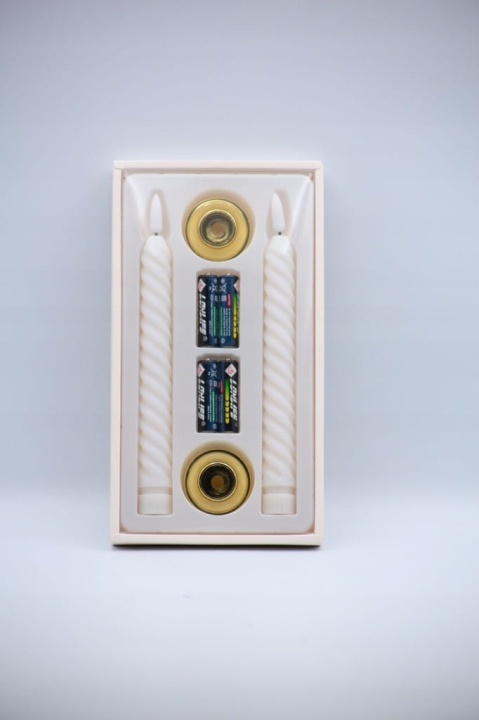 Świetna Dekoracja Zestaw 2 Świec Led Dekoracja Idealne do domu na prezent