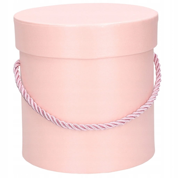 Pudełko Prezentowe Flower Box 2w1 Zestaw 2 Brokatowe Róż Różowe Brokat Deko