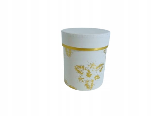 Flower Box Pudełko Prezentowe Małe Urocze Białe Biel Piękne Prezent Dekorac