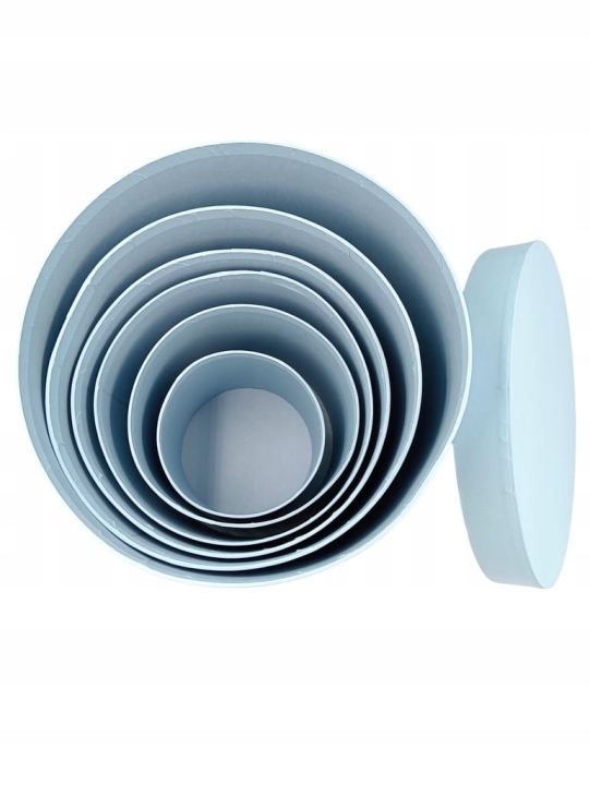 FLOWER BOX PUDEŁKO PREZENTOWE Z POKRYWKĄ NA KWIATY PREZENT KOMPLET XXL 6SZT