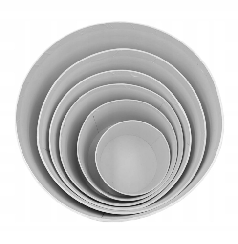 Flower Box Pudełko Prezentowe Zestaw 6 Białe Biel Duże Duży Pomysł Prezent