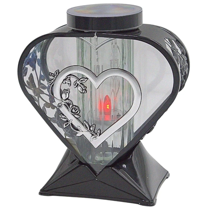 Znicz Solarny Solar Serce Gwarancja Świecenia Jakość Duży Solar Lampion