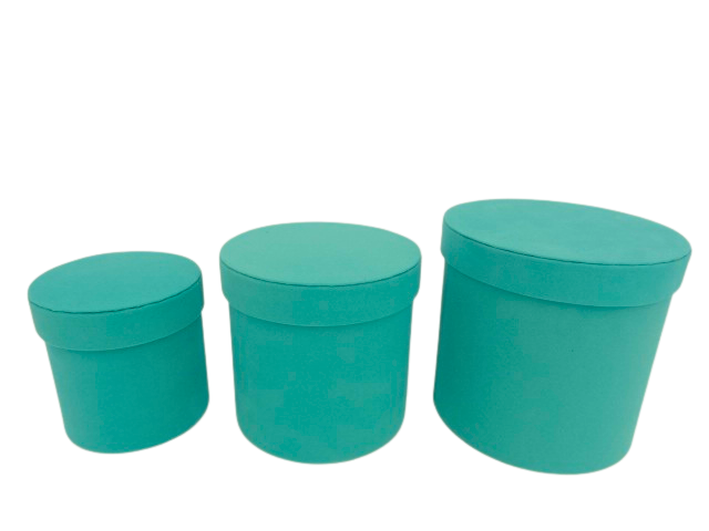 Flower box pudełko prezentowe welur zamsz 3w1 Zestaw 3 Prezent Pomysł