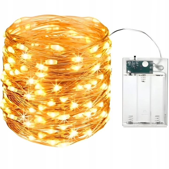 Lampki choinkowe Vipolimex wewnątrz 5m 50 lampek Lampki LED Dekoracja