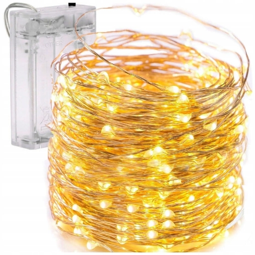 Lampki choinkowe Vipolimex wewnątrz 5m 50 lampek Lampki LED Dekoracja