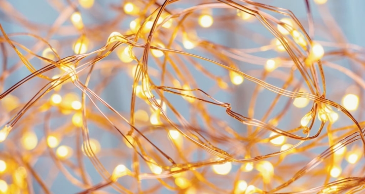 Lampki choinkowe Vipolimex wewnątrz 5m 50 lampek Lampki LED Dekoracja