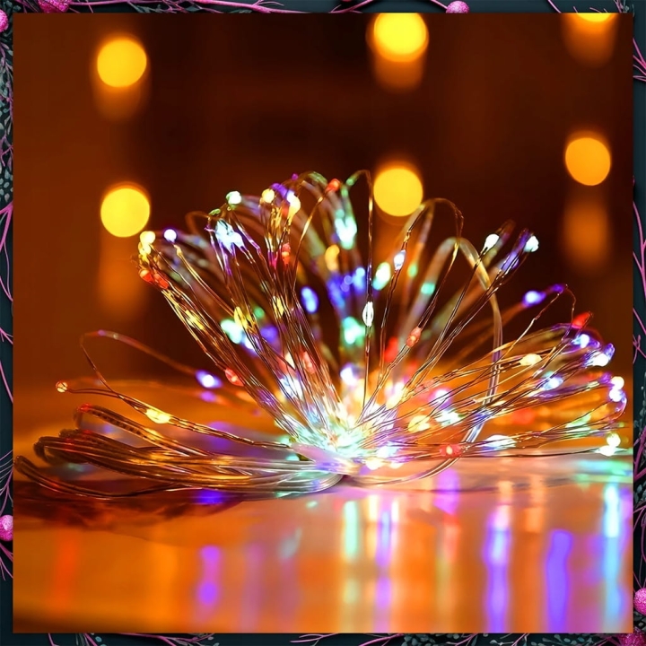 Lampki choinkowe Vipolimex wewnątrz 2m Dekoracja LED na choinke do dekoracj