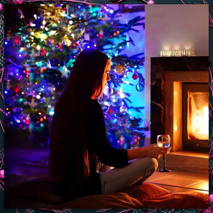 Lampki choinkowe Vipolimex wewnątrz 2m Dekoracja LED na choinke do dekoracj