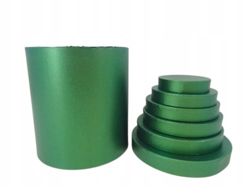 Pudełko Prezentowe Flower Box 6W1 KOMPLET OWAL ZIELONE PREZENT DEKORACJA