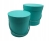 PUDEŁKO PREZENTOWE FLOWER BOX TIFFANY NIEBIESKIE KOMPLET 2W1 PREZENT IDEALN