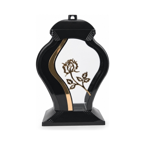 Znicz Kapliczka Faraon Róża 32 cm – 1212 – Złoty