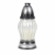Znicz S273 Serce 22 cm – Bezbarwny – srebrny