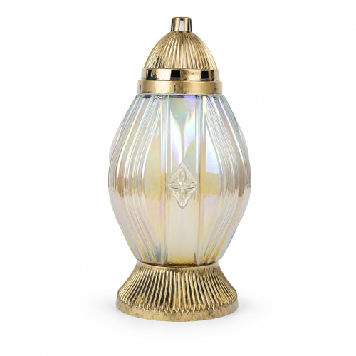 Znicz WR14 28 cm – Bezbarwny iryzujący – złoty