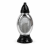 Znicz S938 Owal 27 cm – Bezbarwny – srebrny