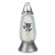 Znicz Z-548 Kwiatek 25 cm – Bezbarwny – srebrny, kwiatek