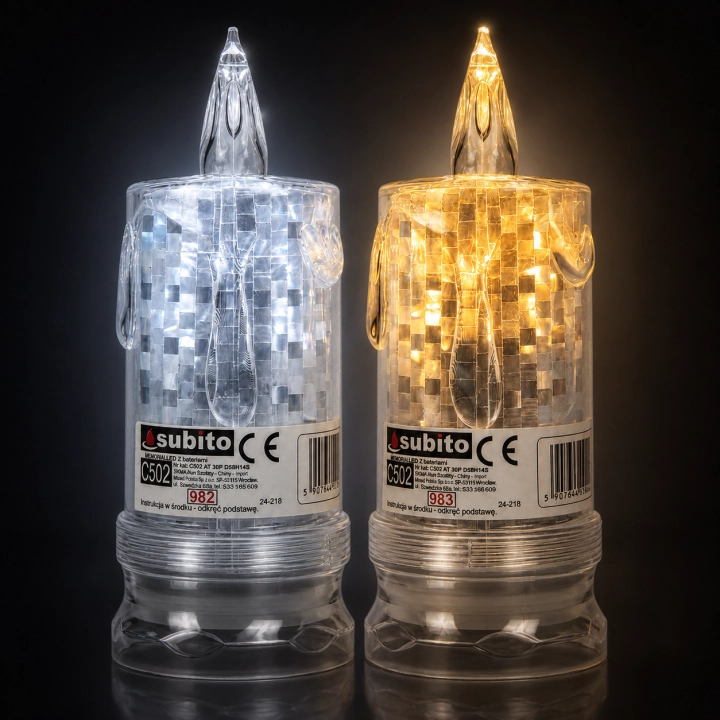 Wkład LED 14,5 Akryl Kwadrat 5907646199462 – zdjęcie 3