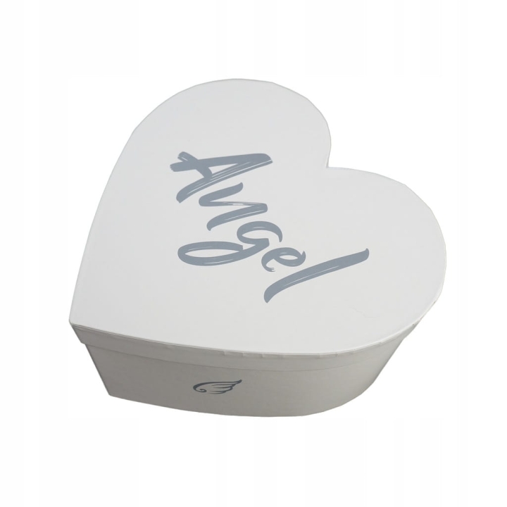 Flower Box Pudełko Prezentowe Komplet 3 napis ANGEL Walentynki Prezent