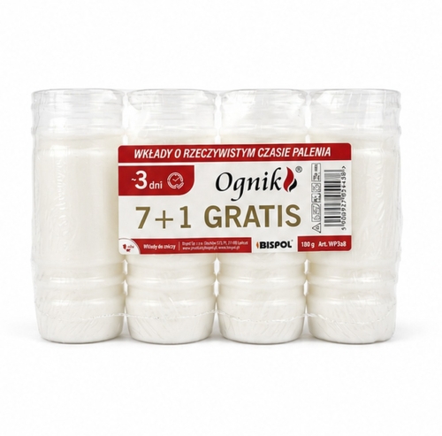 Wkład Parafinowy Ognik 3 7+1  – zdjęcie 1