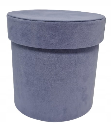 Flower Box Pudełko PREZENTOWE WELUR WELUROWE ZAMSZ ZAMSZOWE PREZENT