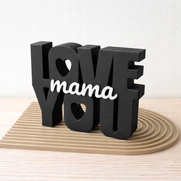 PIĘKNA DEKORACJA NAPIS LOVE YOU KOCHAM CIĘ RÓŻNE KOLORY PREZENT MAMA MAMY