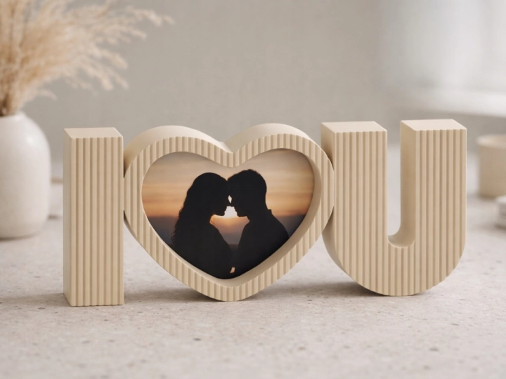 PIĘKNA RAMKA NA ZDJECIE I LOVE YOU PREZENT ZE ZDJECIEM DUŻO KOLORÓW PREMIUM