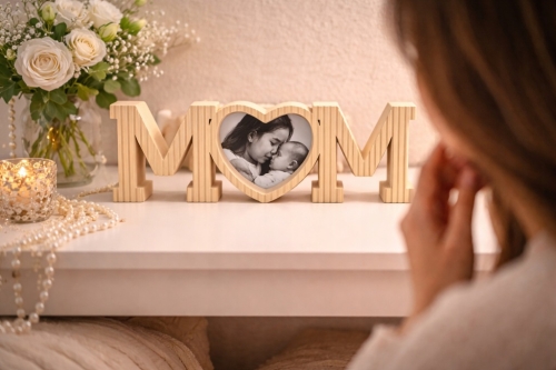 RAMKA NA ZDJECIE MUM DLA MAMY DZIEŃ MAMY DEKORACJA PREMIUM RÓŻNE KOLORY ZDJ