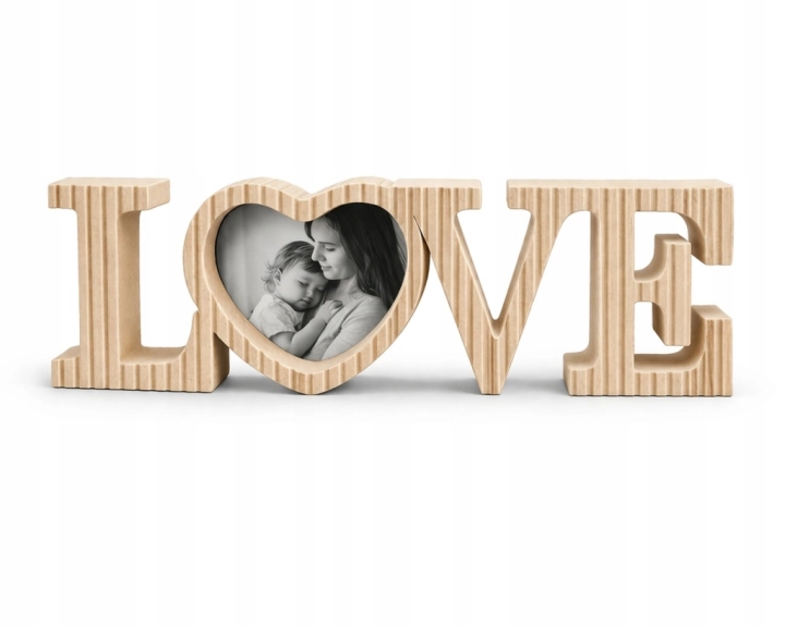 Napis dekoracyjny 25CM love Ramka na zdjęcia zdjęcię Miłóść Prezent Kobiet