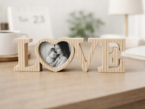 Napis dekoracyjny 25CM love Ramka na zdjęcia zdjęcię Miłóść Prezent Kobiet