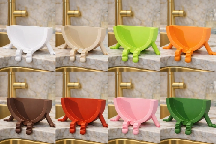 Pojemnik na gąbkę ludzik Scrub Daddy holder zlew Akcesoria Prezent uchwyt