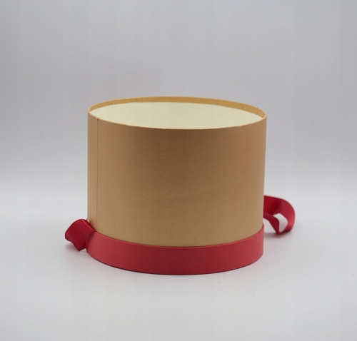 Pudełko Prezentowe Flowerbox Kwiaty Czerowone Pomysł Prezent Dzień Kobiet