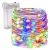 Lampki druciki na baterie mikro LED 100 multikolor 10m Choinkowe Multi