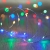 Lampki druciki na baterie mikro LED 100 multikolor 10m Choinkowe Multi