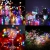 Lampki druciki na baterie mikro LED 100 multikolor 10m Choinkowe Multi