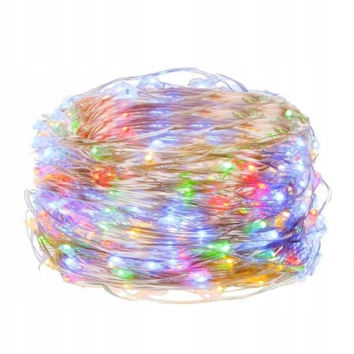 LAMPKI ŚWIATEŁKA DIODY LED 20 NA BATERIE OZDOBNE DRUCIKI CHOINKOWE MULTI