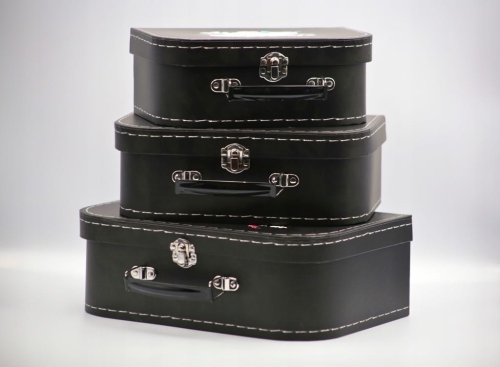 Flower box na kwiaty Pudełko Prezenowe zestaw 3 walizka Pomysł na Prezent