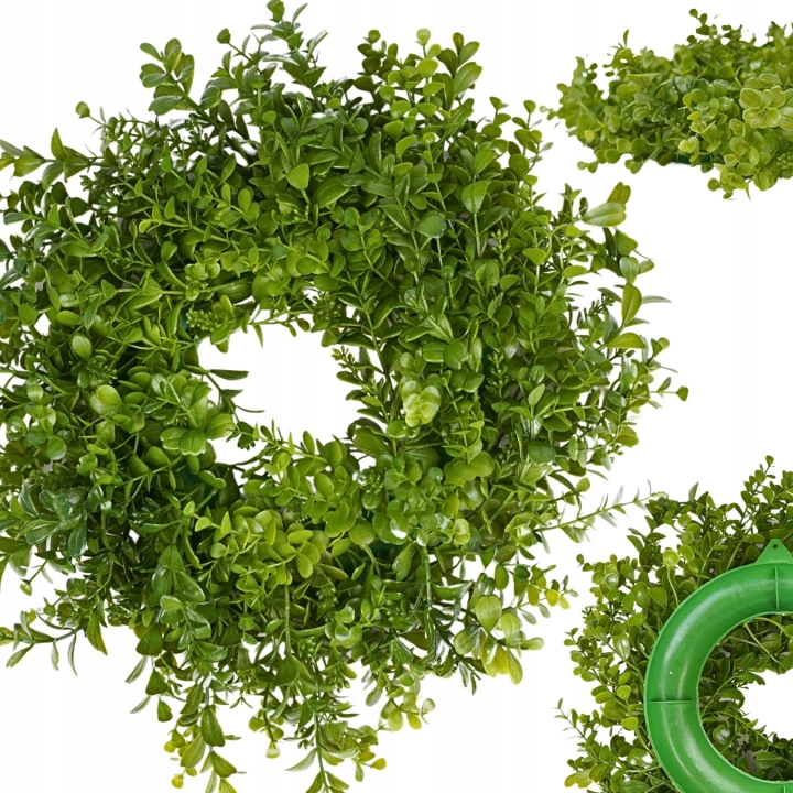WIANEK WIENIEC BUKSZPAN DUŻY NA STÓŁ DRZWI DO STROIKA 35 cm JAK ŻYWY FLORET