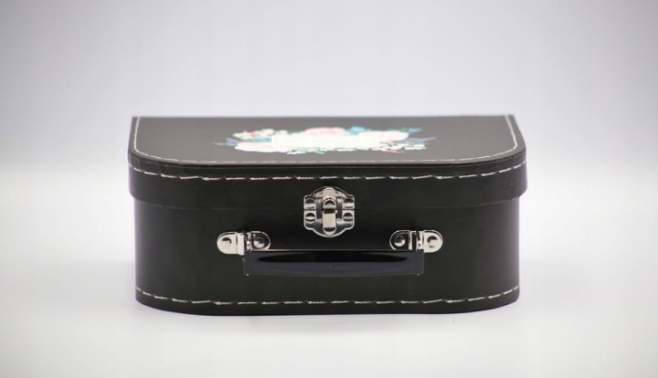 Flower box na kwiaty Pudełko Prezenowe zestaw 3 walizka Pomysł na Prezent