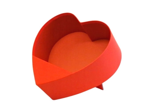 Pudełko Prezentowe Flower BOX Serce Czerwone Dzień Kobiet Walentynki Prezen