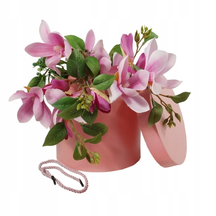 Flower Box Pudełko Prezentowe Komplet 3 Różowe Walentynki Pomysł na Prezent