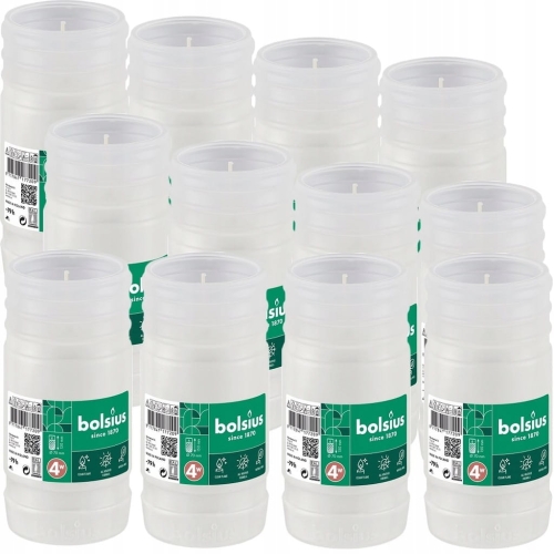 WKŁAD DO ZNICZA BOLSIUS 4 PARAFINOWY GRUBY