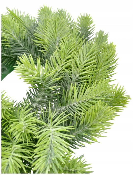 WIANEK Z GAŁĄZEK ŚWIERKOWY DO KOMPOZYCJI STROIK NA DRZWI 25 CM DEKORACJA