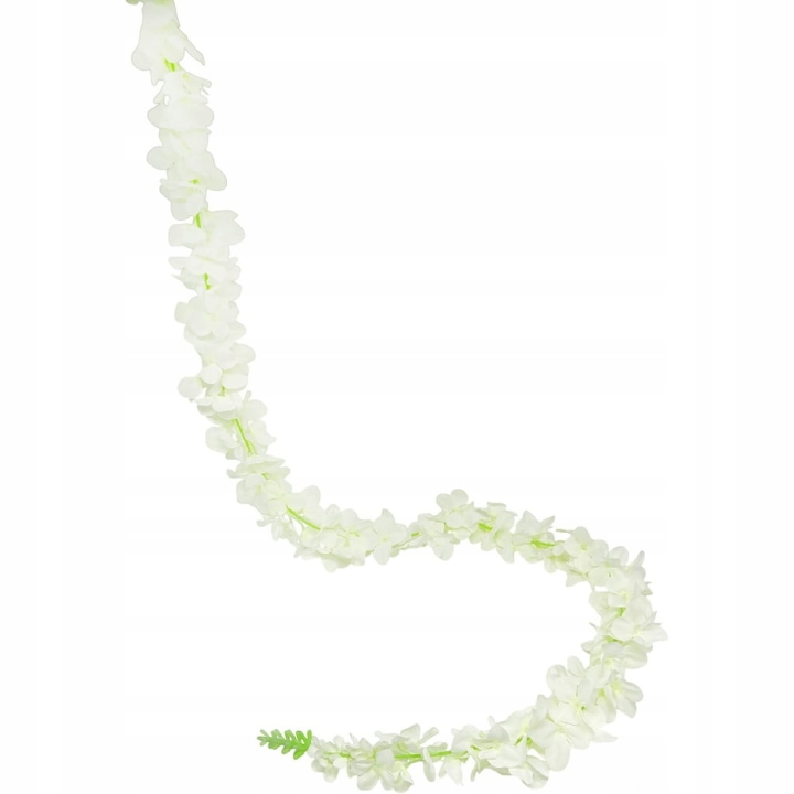 Girlanda ze sztucznych kwiatów 190cm Kominia Komunijna Dekoracja Domu Sali