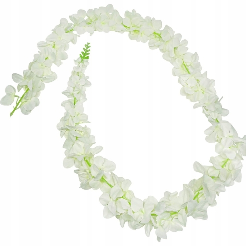 Girlanda ze sztucznych kwiatów 190cm Kominia Komunijna Dekoracja Domu Sali