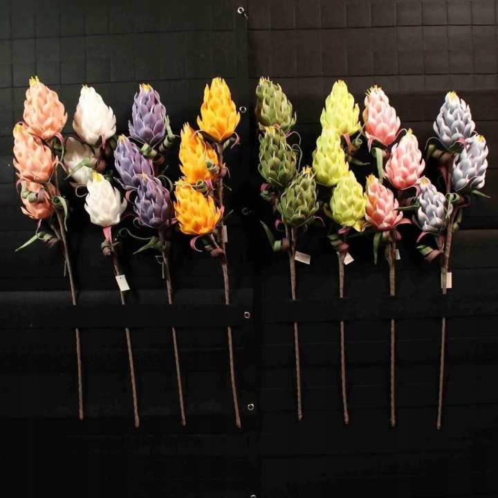 Kwiaty Kwiat Piankowy dekoracja duża różne kolory Smoczy Owoc Magnolia